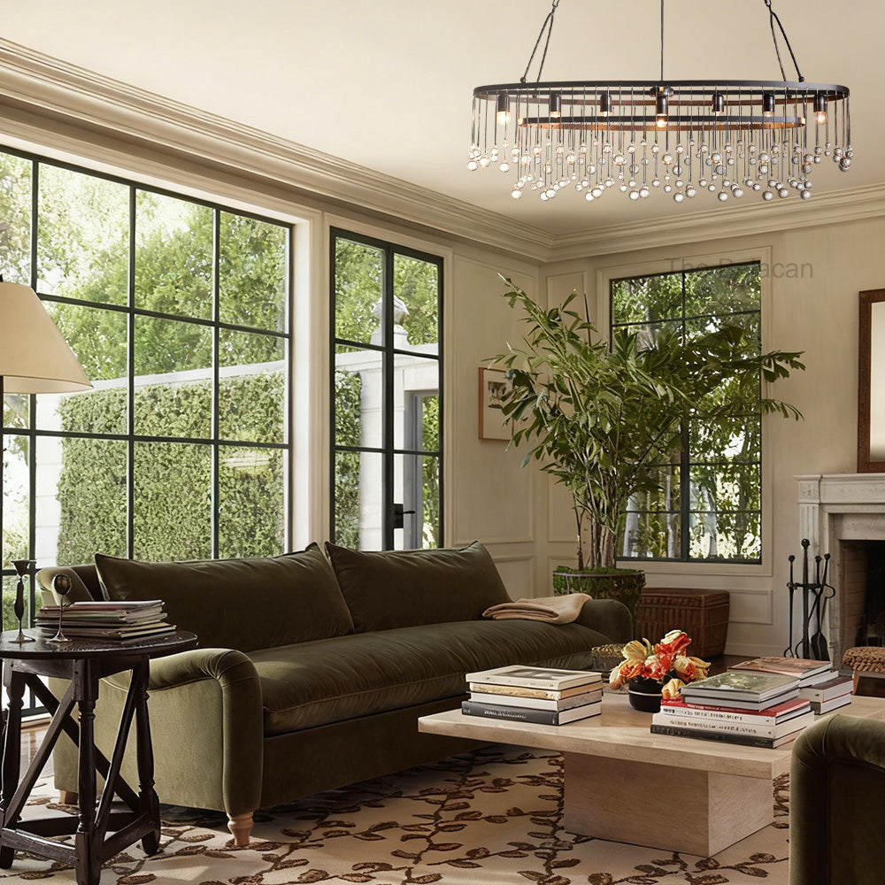 Aubluxe Oval Chandelier - thebelacan