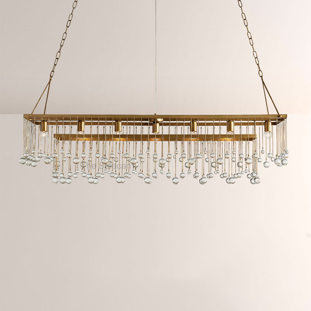 Aubluxe Rectangular Chandelier - thebelacan