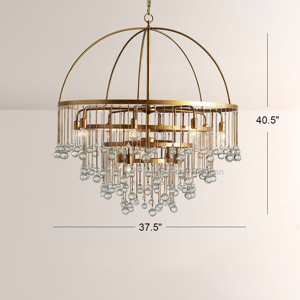Aubluxe Round Chandelier - thebelacan