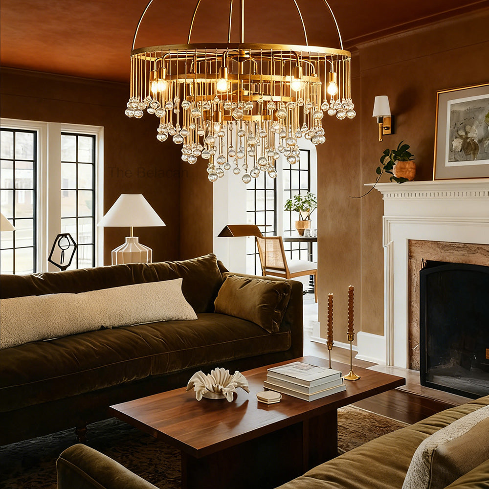 Aubluxe Round Chandelier - thebelacan