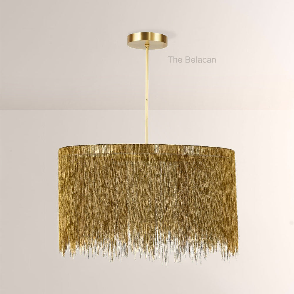 Bertram Round Chain Chandelier - thebelacan