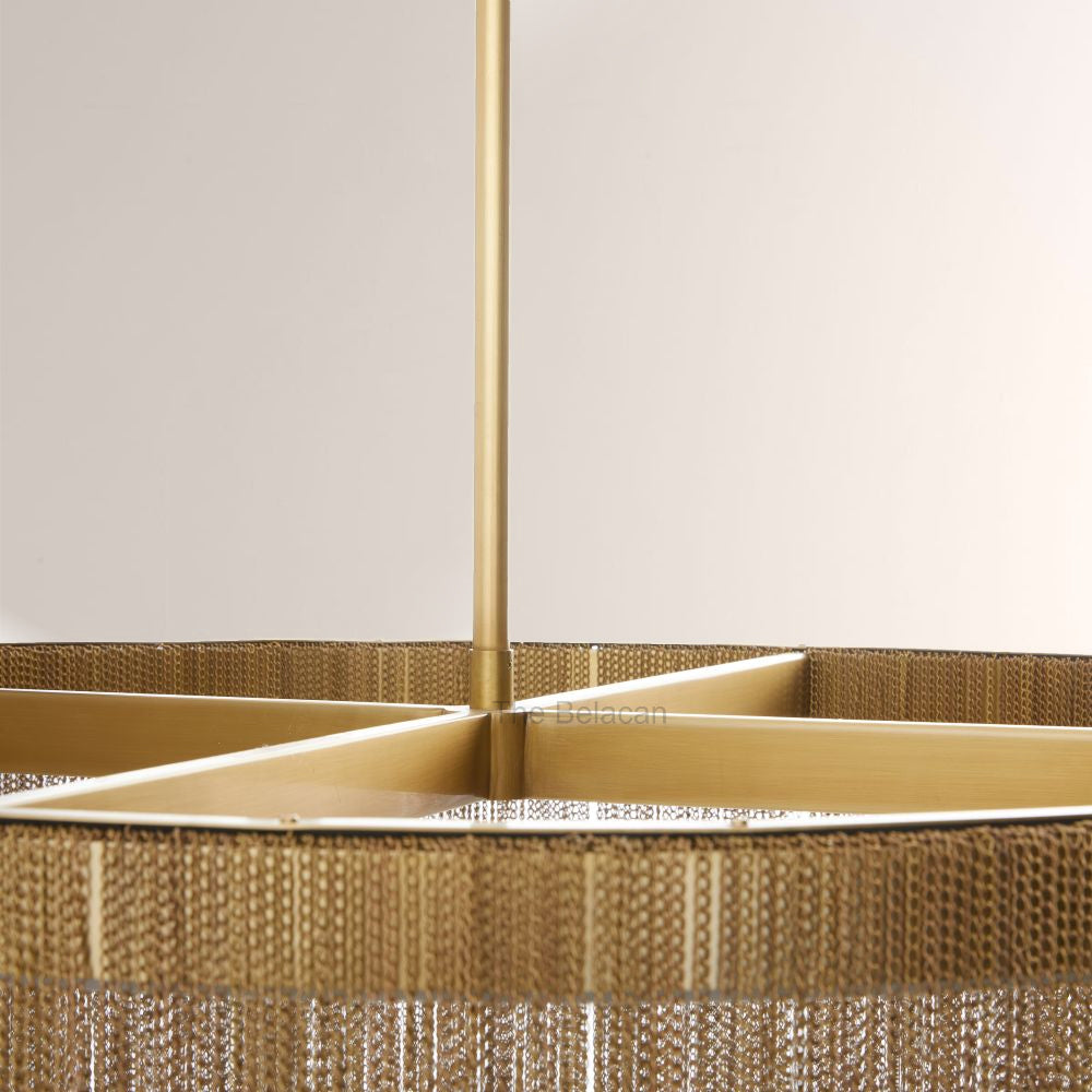 Bertram Round Chain Chandelier - thebelacan