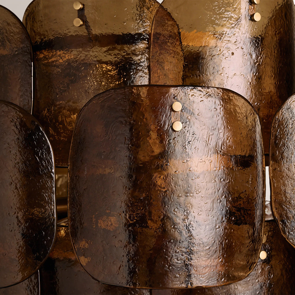 Blaire Tiered Blown Glass Chandelier