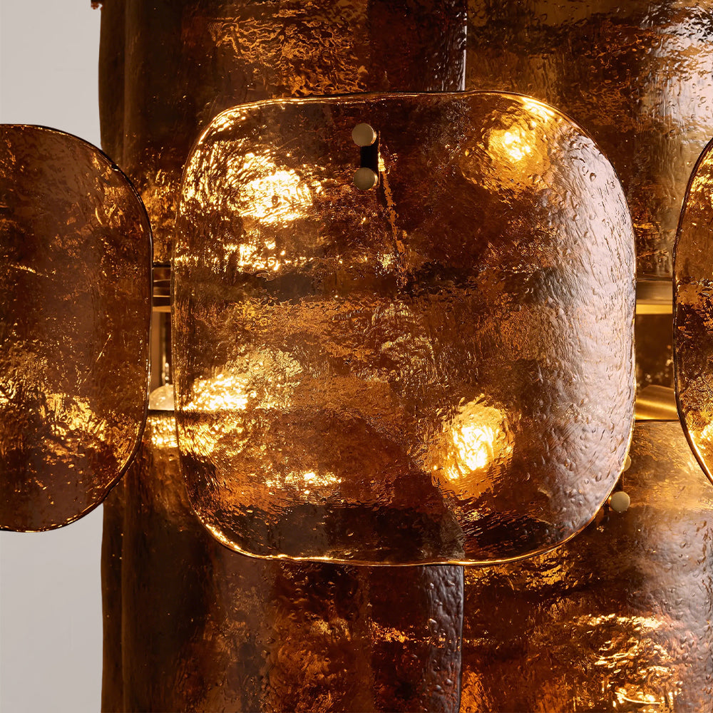 Blaire Tiered Blown Glass Chandelier