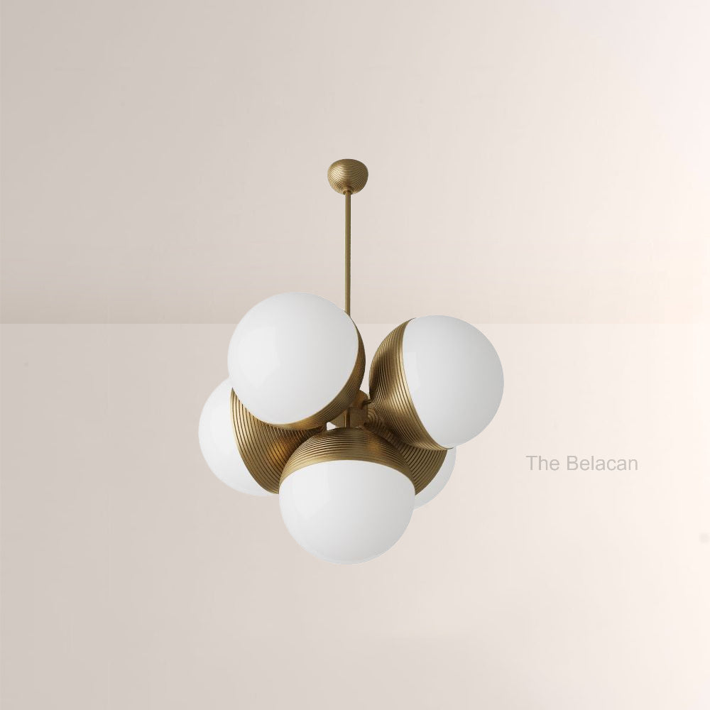 Borg Round Globe Chandelier - thebelacan