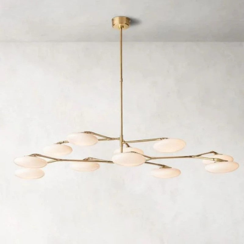 Brindille Linear Chandelier Light 65 - thebelacan