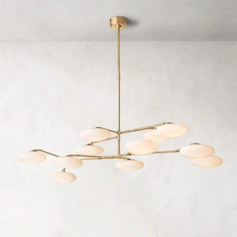 Brindille Linear Chandelier Light 65 - thebelacan