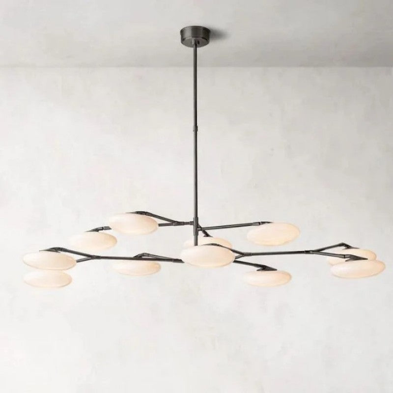 Brindille Linear Chandelier Light 65 - thebelacan