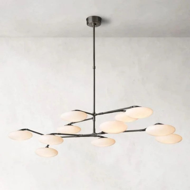 Brindille Linear Chandelier Light 65 - thebelacan