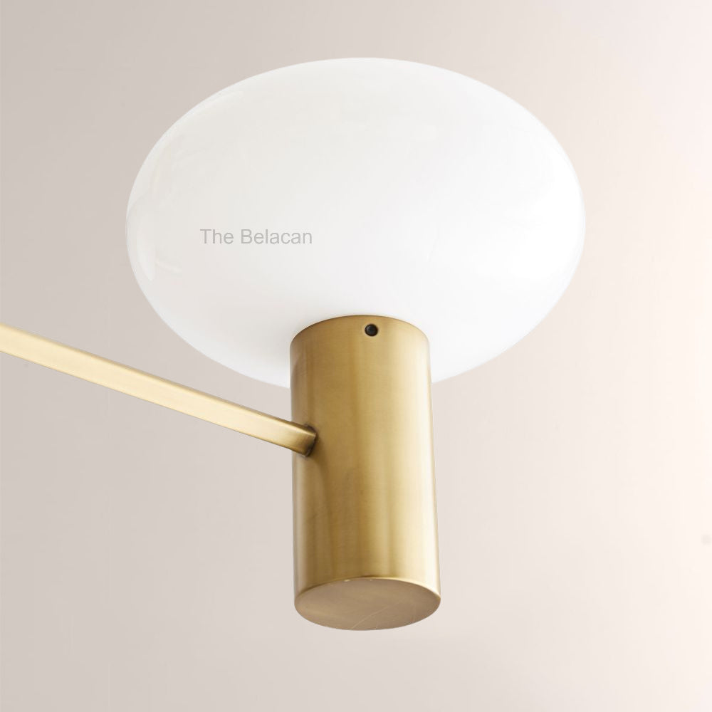 Broad Two-Layer Round Chandelier - thebelacan