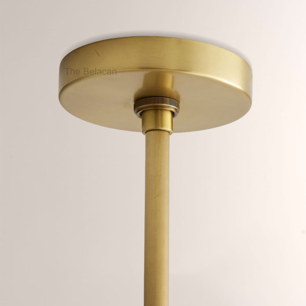 Broad Two-Layer Round Chandelier - thebelacan