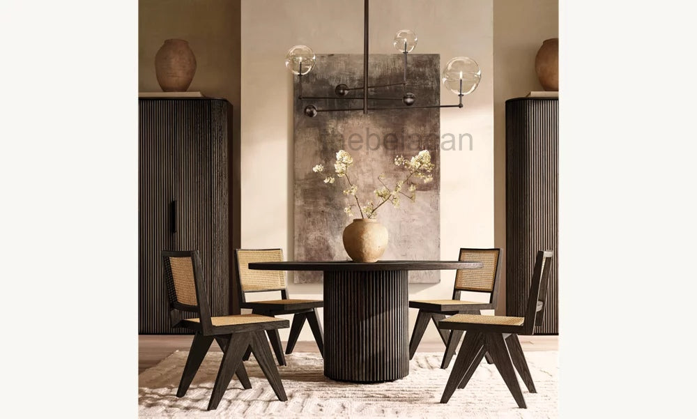 ByrMarq Round Dining Table - thebelacan