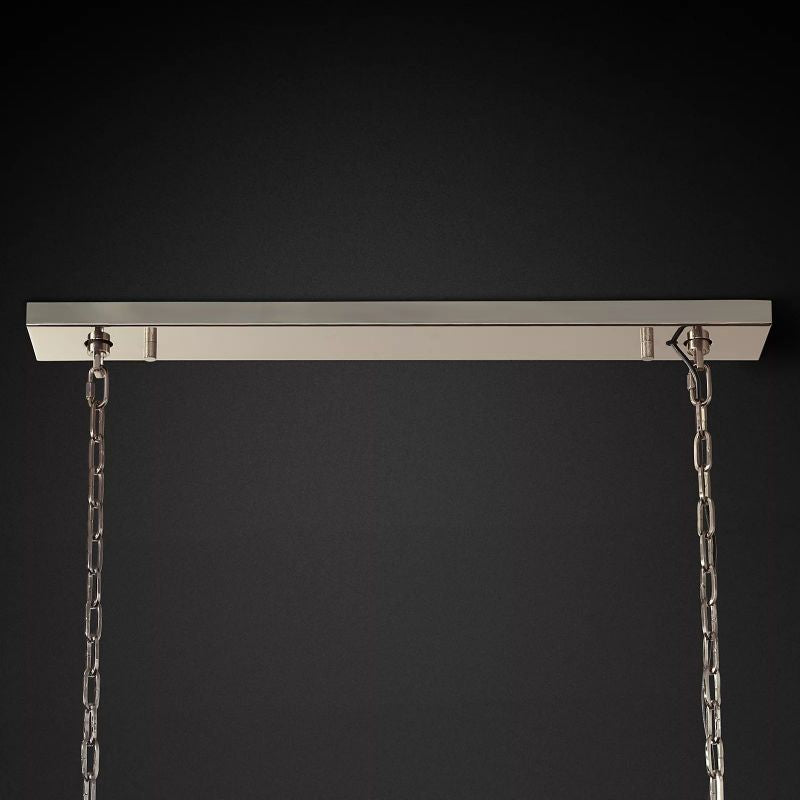 Cascada Rectangular Chandelier 54" - thebelacan