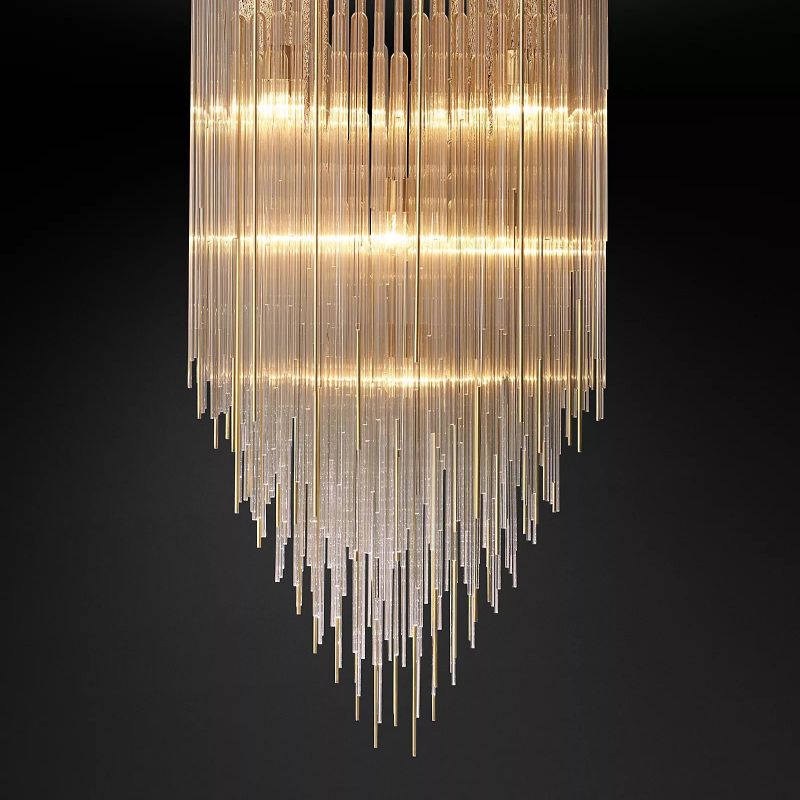 Cascada Square Chandelier 30" - thebelacan