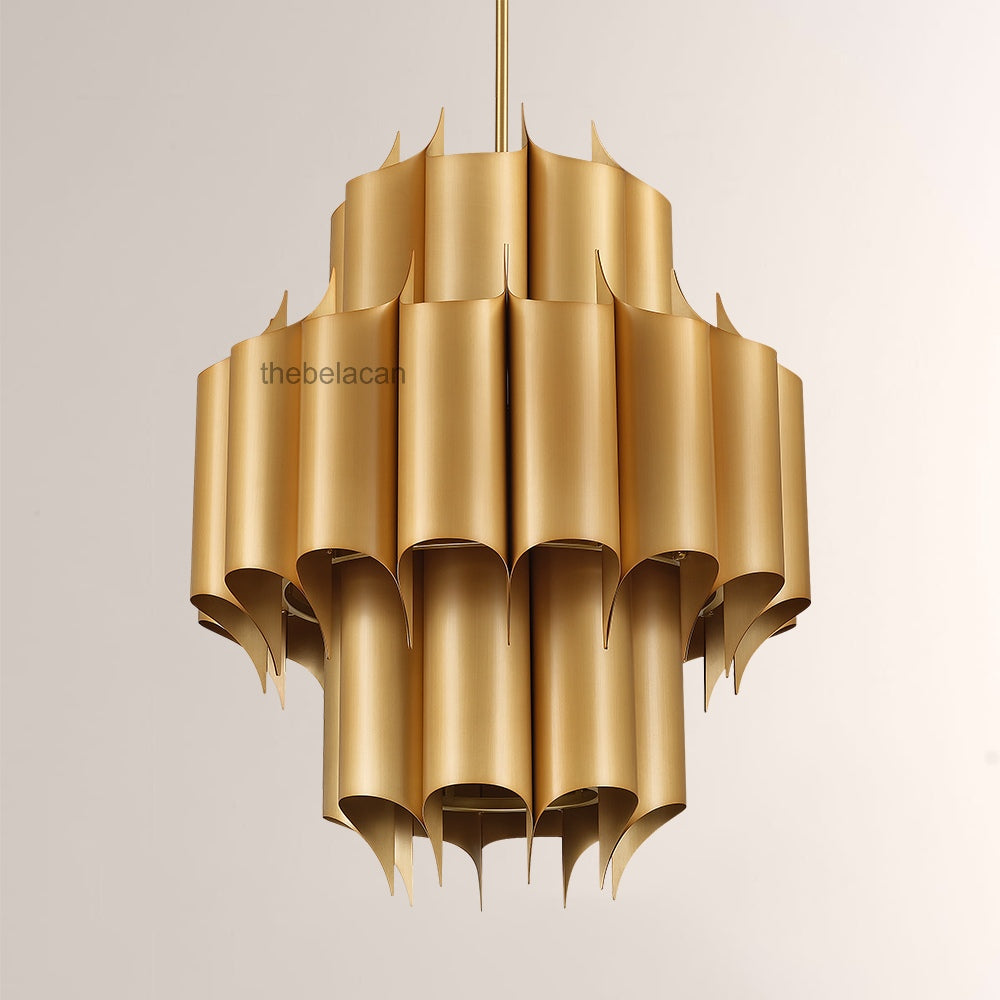 Cathedr Sculptural Chandelier 24" - thebelacan