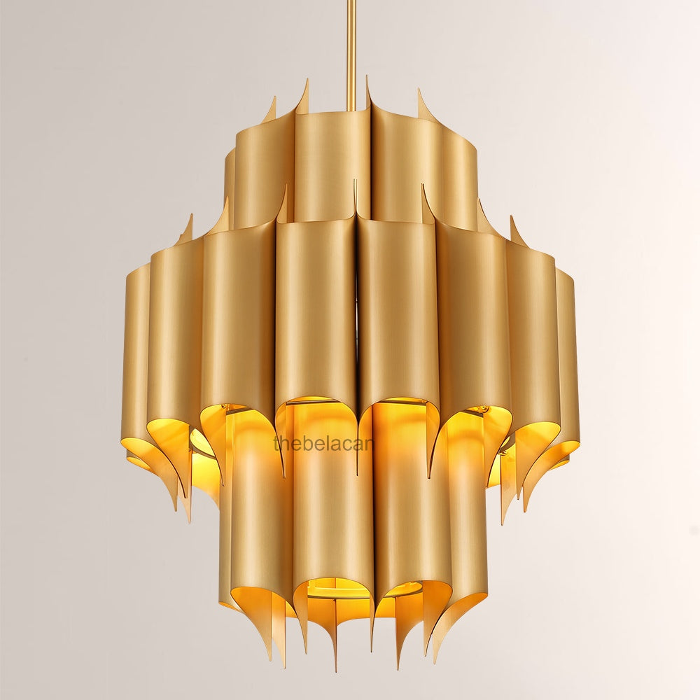 Cathedr Sculptural Chandelier 24" - thebelacan