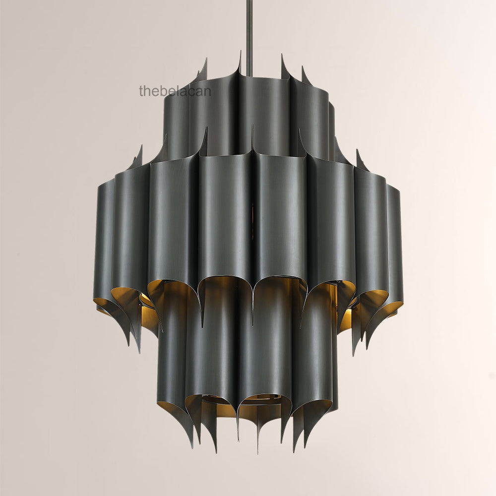 Cathedr Sculptural Chandelier 24" - thebelacan