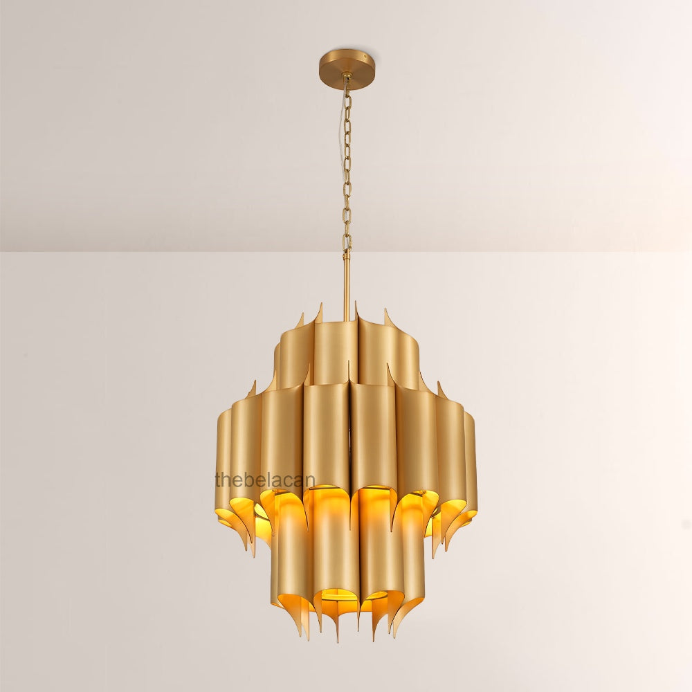 Cathedr Sculptural Chandelier 24" - thebelacan