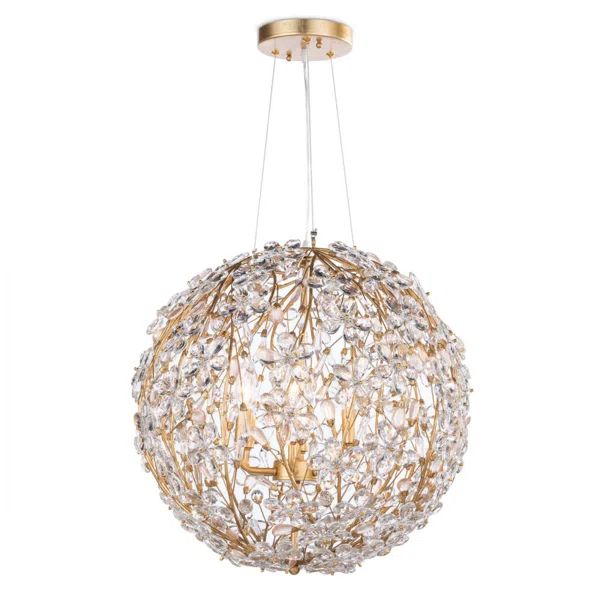 Cherish 6 Lights Spherical Chandelier 20"D - thebelacan