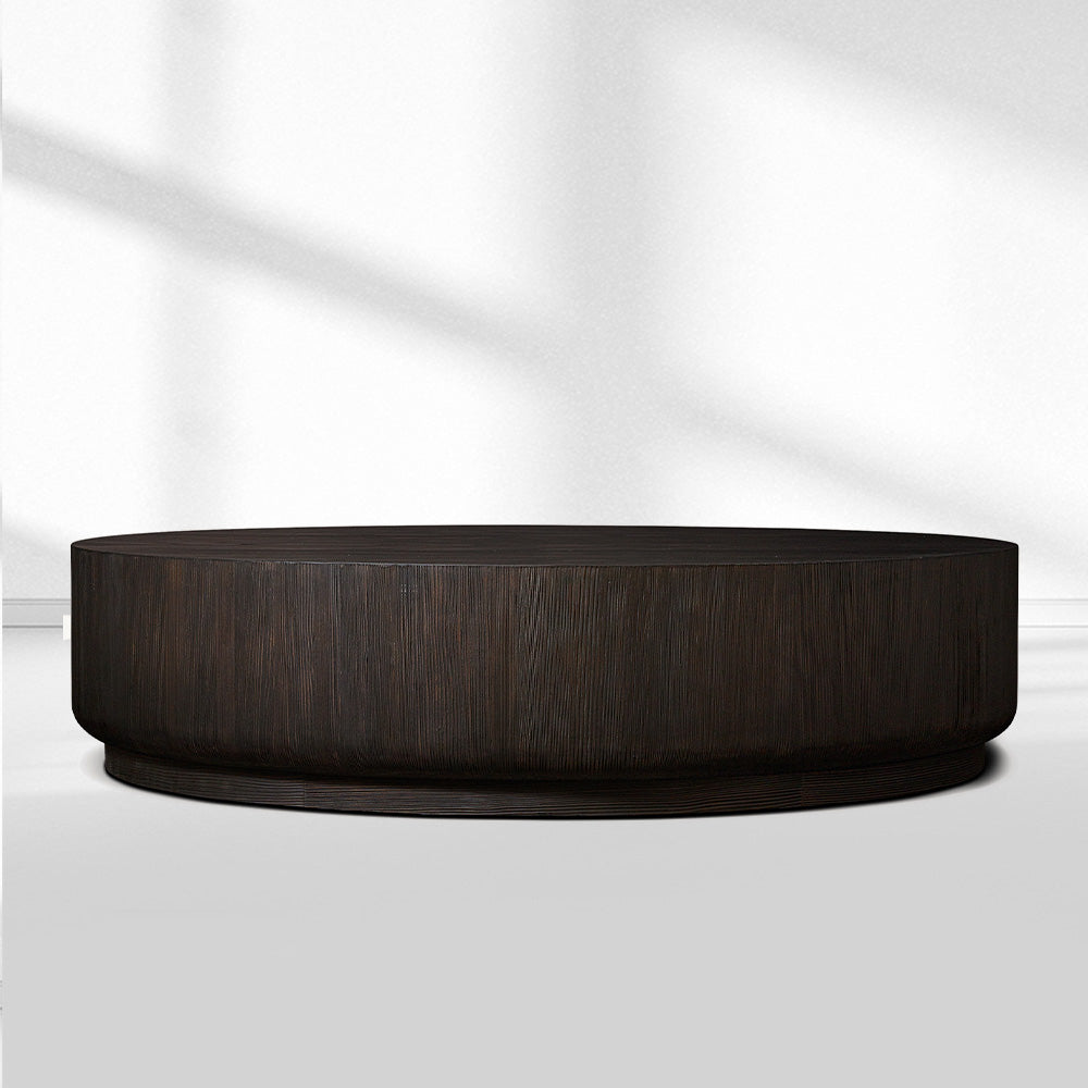 Cirglam Plinth Round Coffee Table - thebelacan