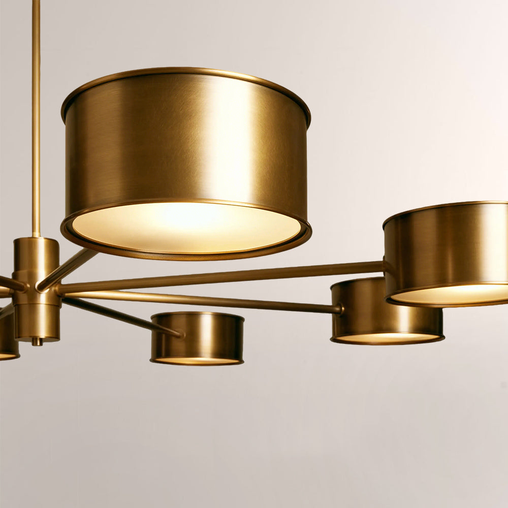 Daphna Metal Round Chandelier