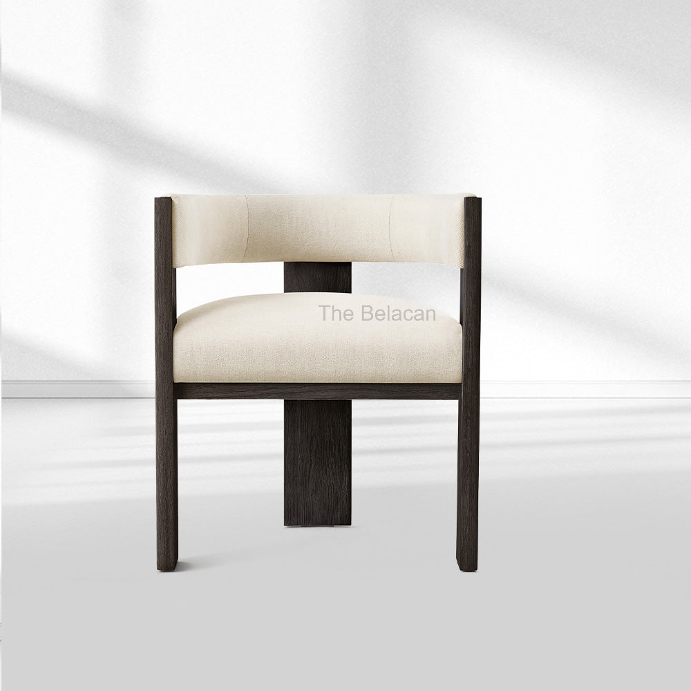 Elgin Fabric Dining Armchair - thebelacan