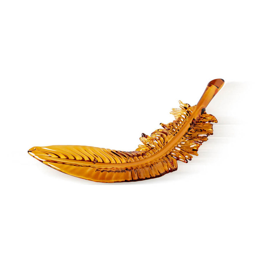 Feather Handblown Glass Chandelier - thebelacan
