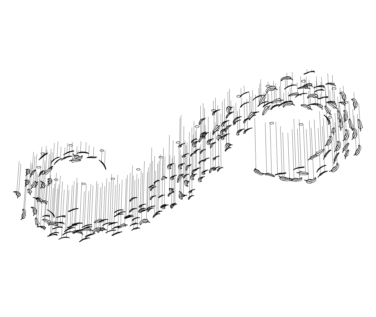 Feather Handblown Glass Chandelier - thebelacan