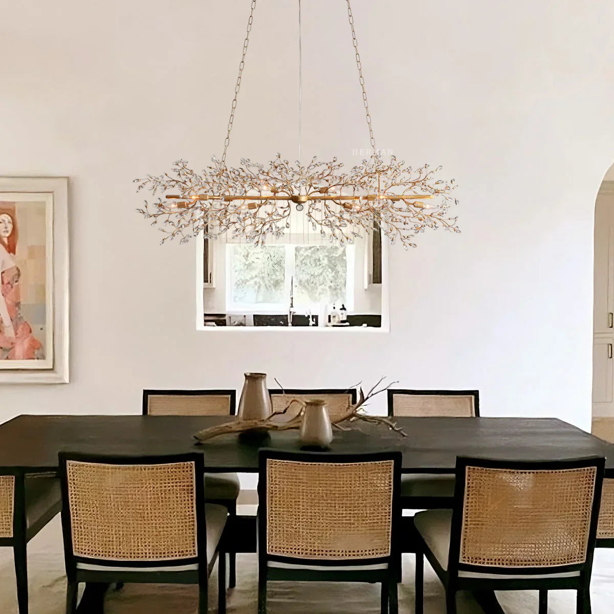 Fiore Linear Chandelier - thebelacan