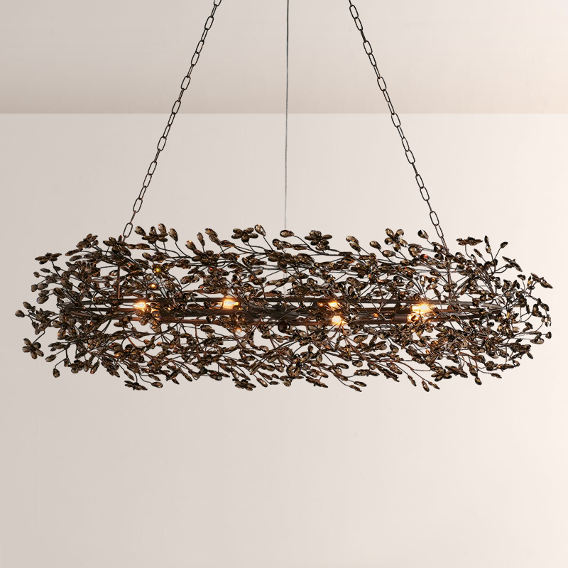 Fiore Oval Chandelier - thebelacan