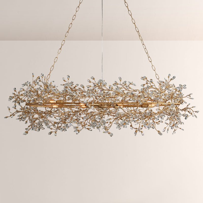 Fiore Oval Chandelier - thebelacan