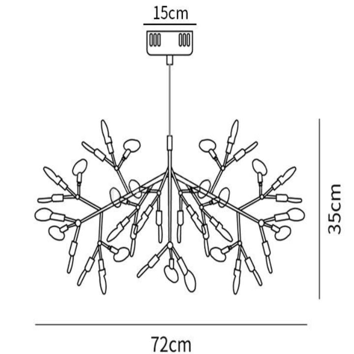 Firefly Modern Luxury Chandelier - thebelacan