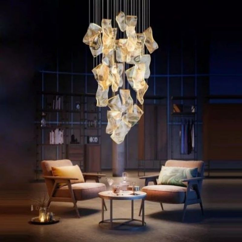 Flame Branch Chandelier - thebelacan