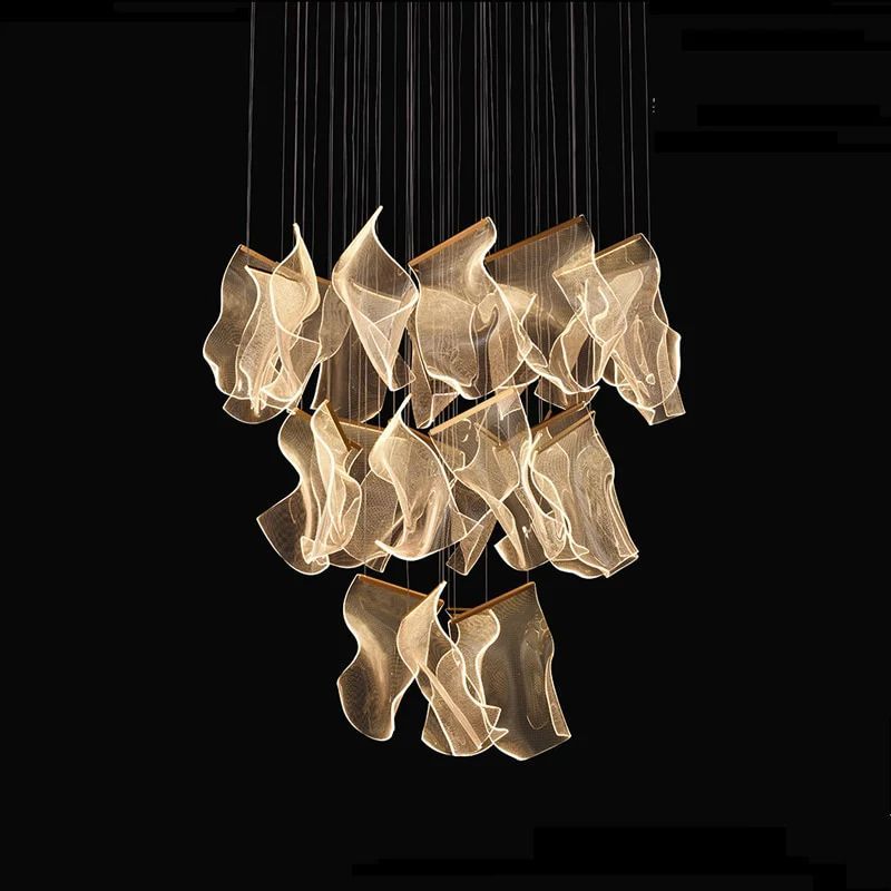 Flame Branch Chandelier - thebelacan