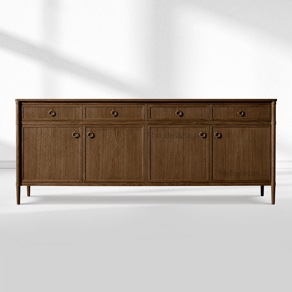 Fraboutiq 4-door Sideboard with Drawers - thebelacan