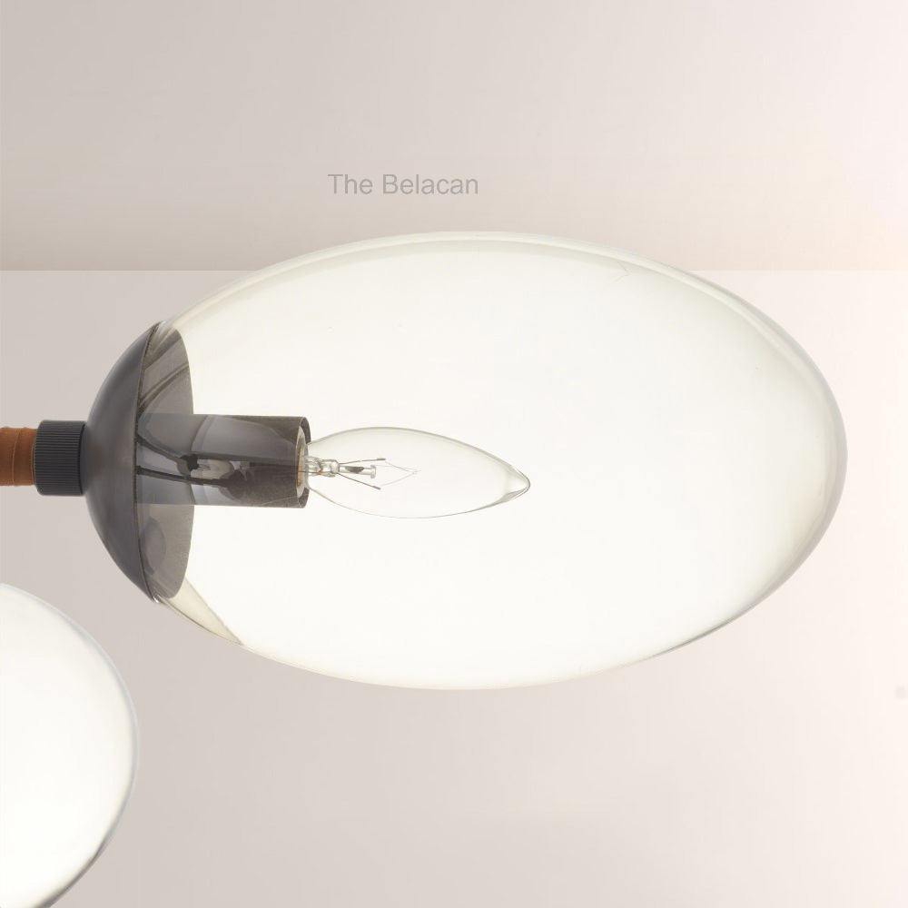 Frances Glass Chandelier - thebelacan