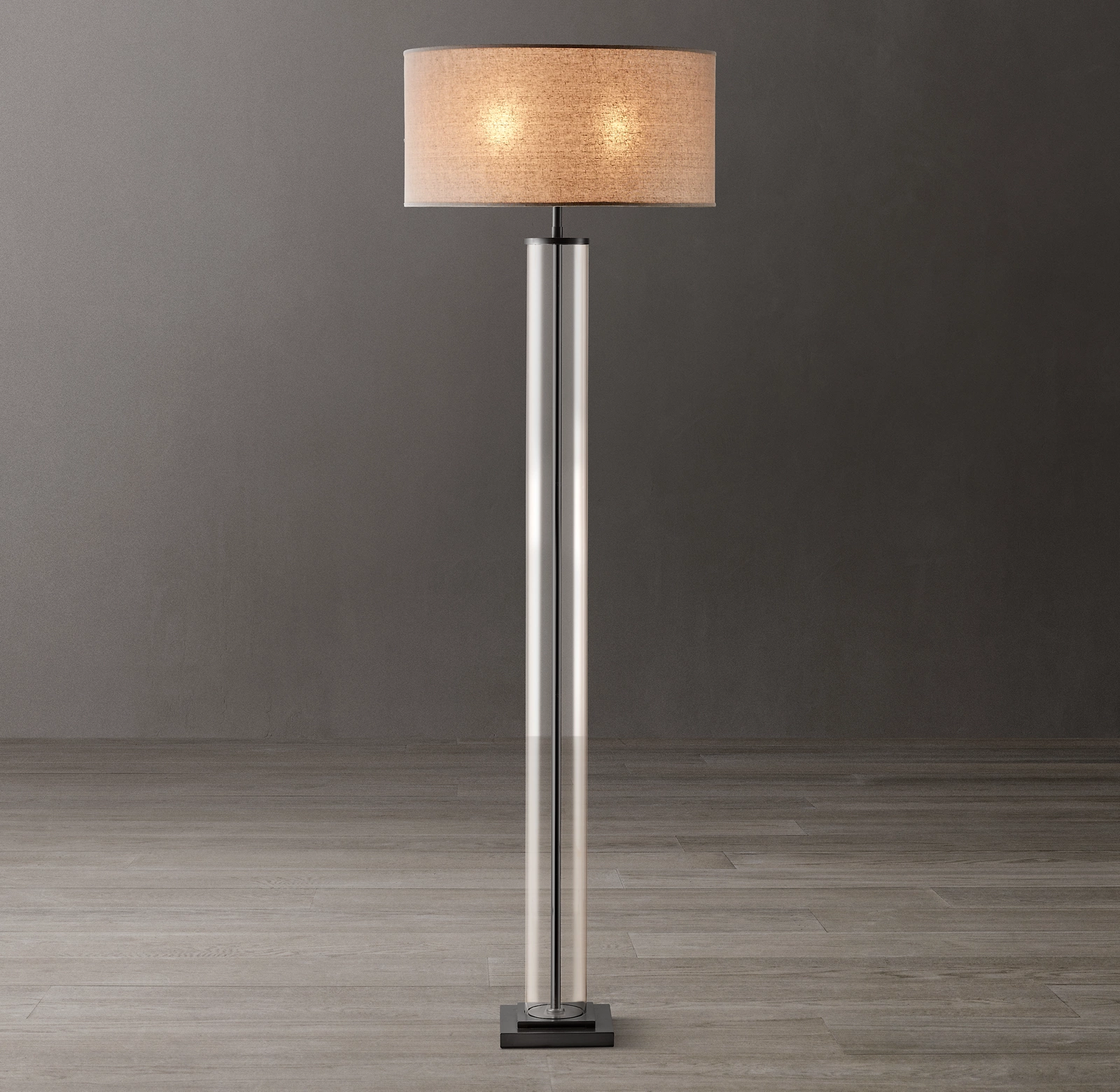 French Column Floor Lamp