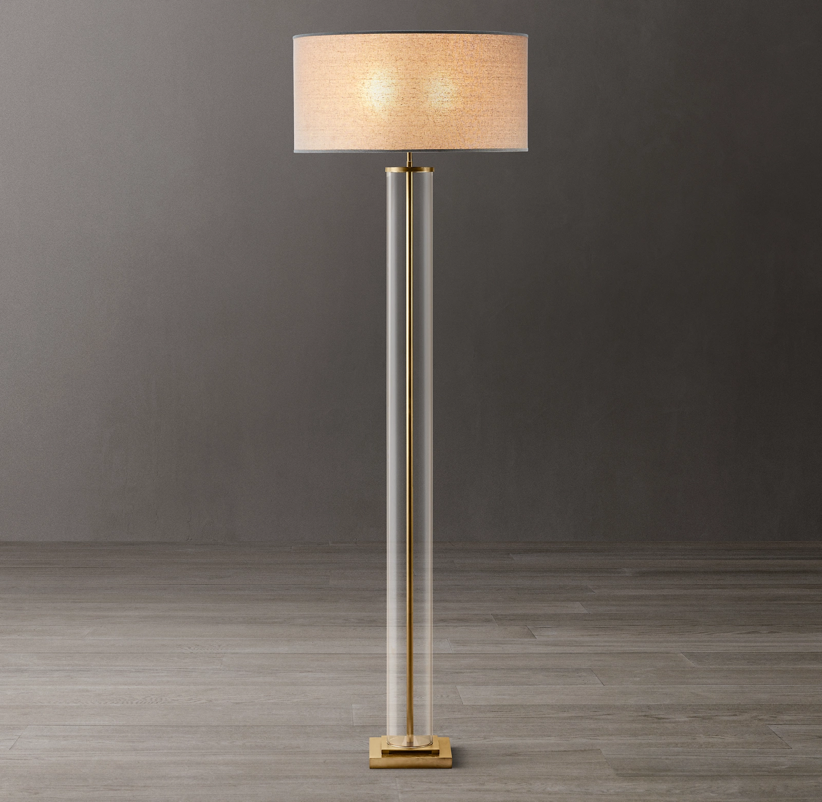 French Column Floor Lamp