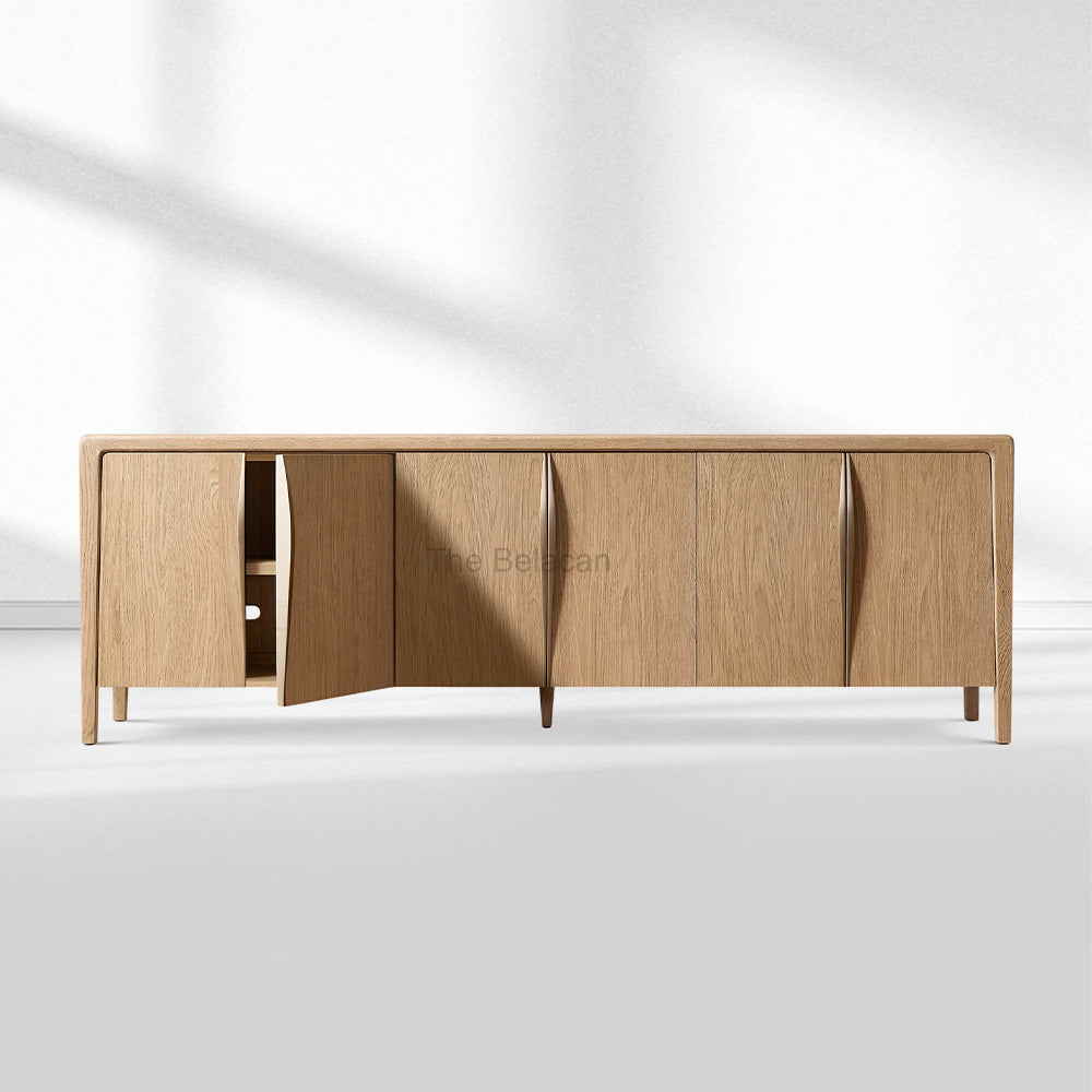 Gaelex Oak 6-door Sideboard - thebelacan