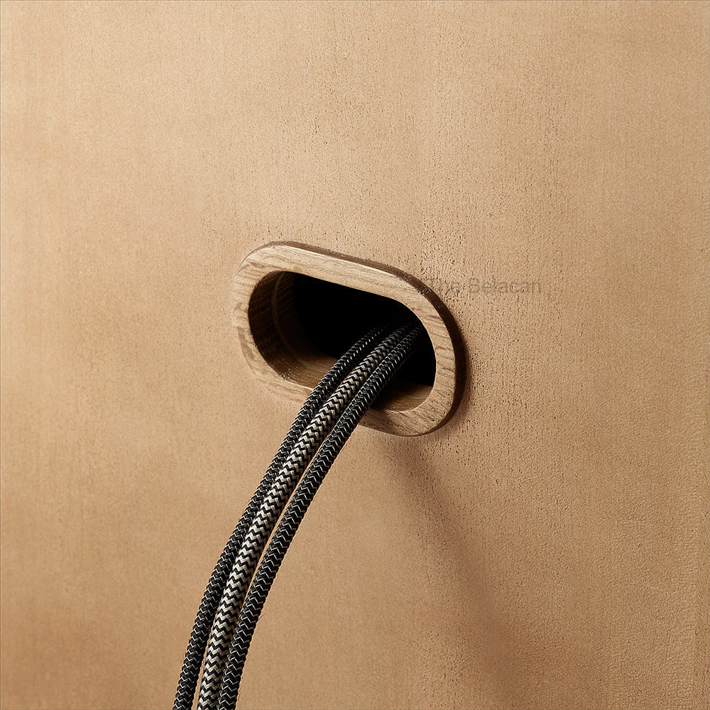 Gaelex Oak 6-door Sideboard - thebelacan