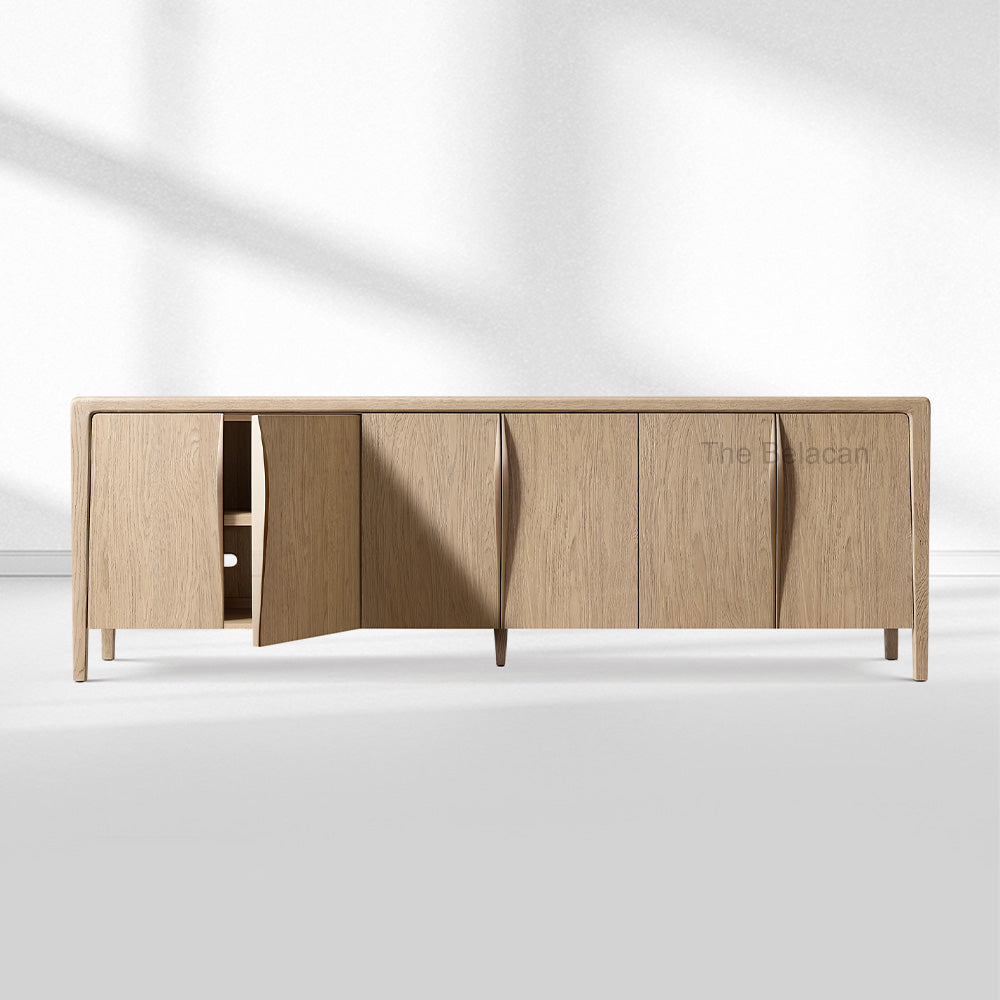 Gaelex Oak 6-door Sideboard - thebelacan