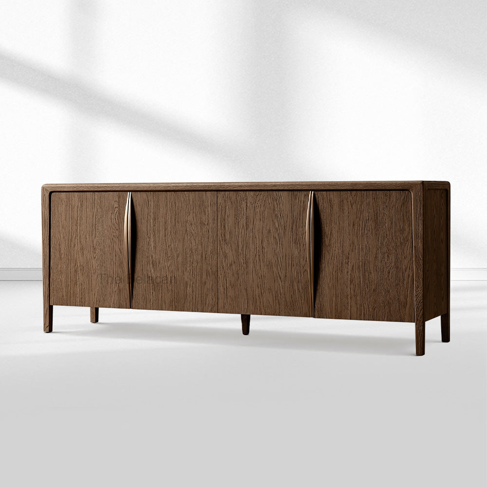 Gaelex Oak 4-door Sideboard - thebelacan