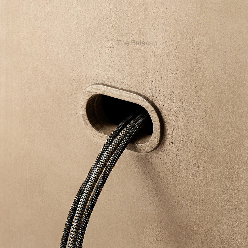 Gaelex Oak 4-door Sideboard - thebelacan