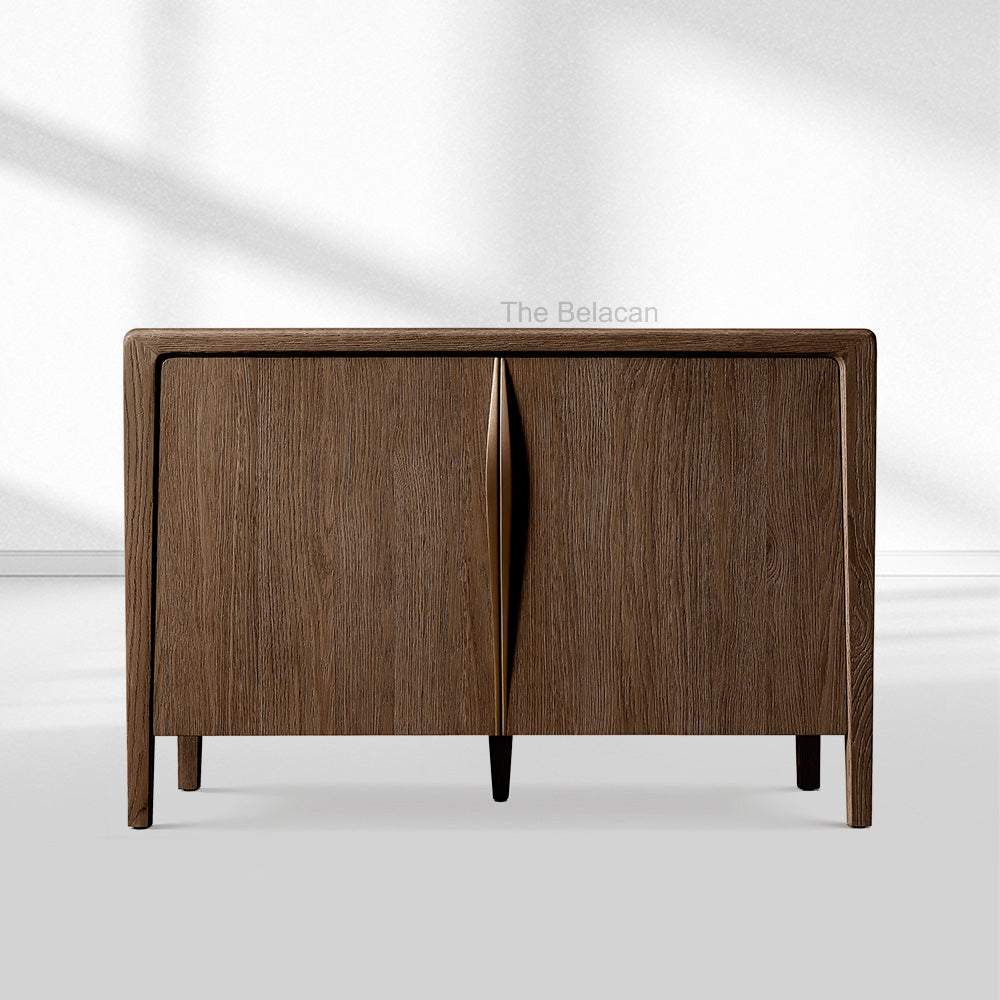 Gaelex Oak Double-door Sideboard - thebelacan