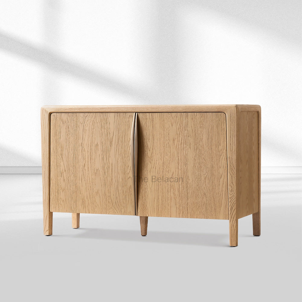 Gaelex Oak Double-door Sideboard - thebelacan