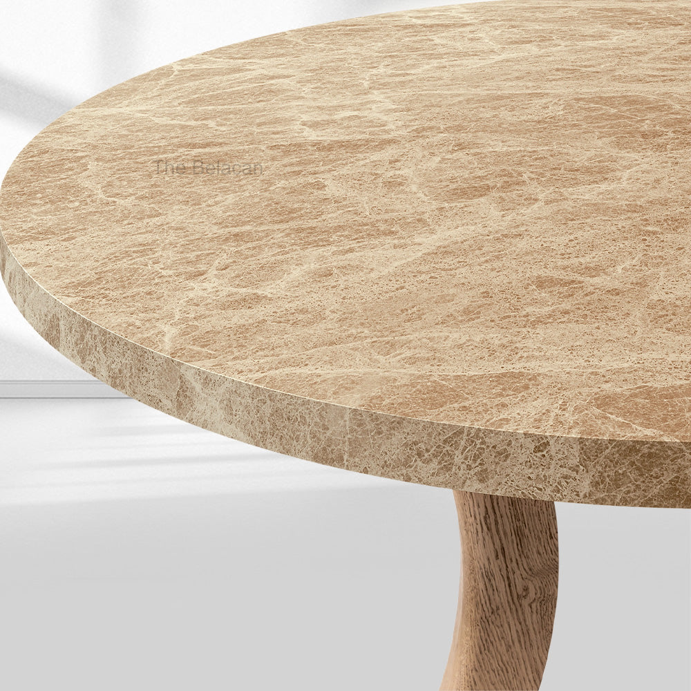 Genprestige Emperador Round Dining Table - thebelacan