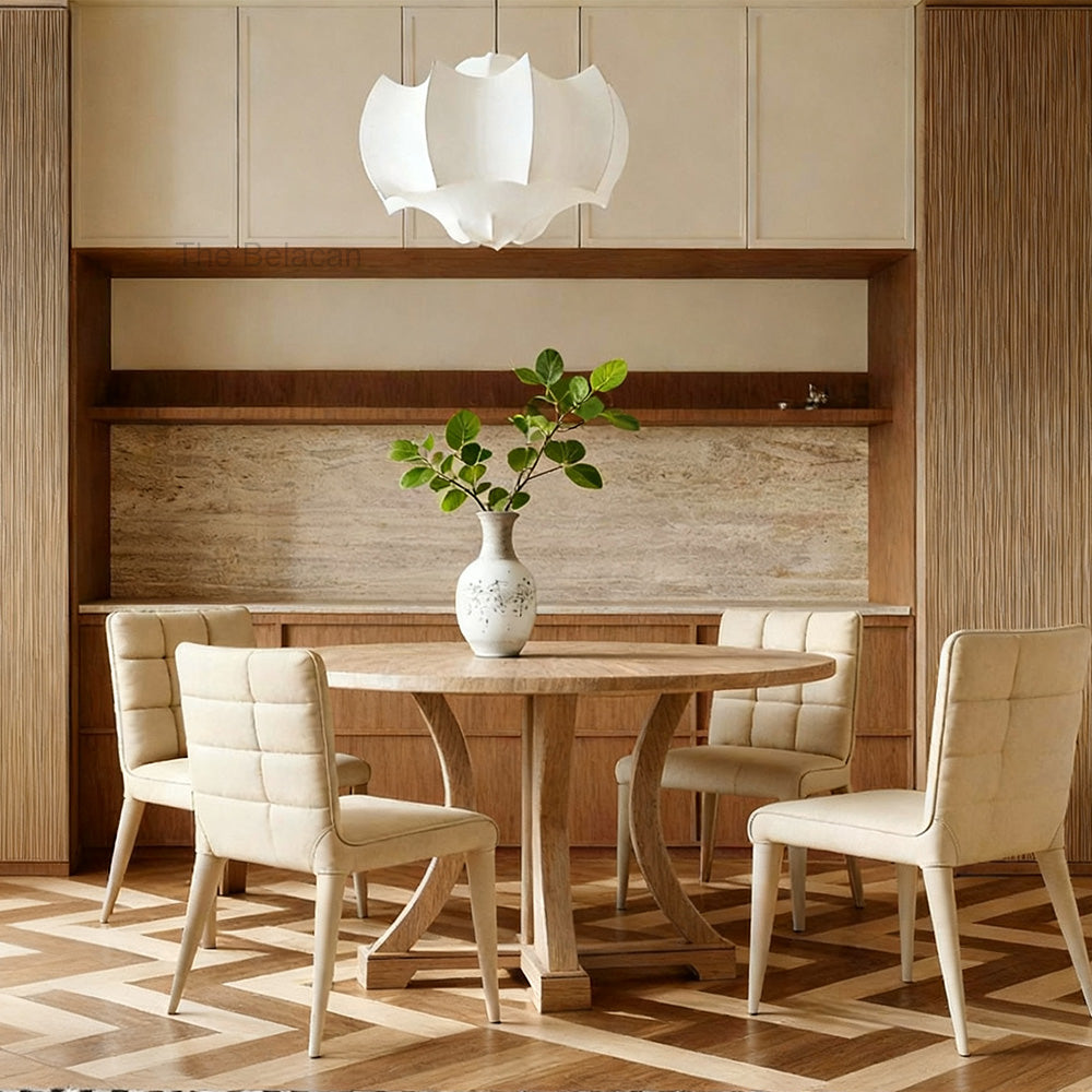 Genprestige Emperador Round Dining Table - thebelacan