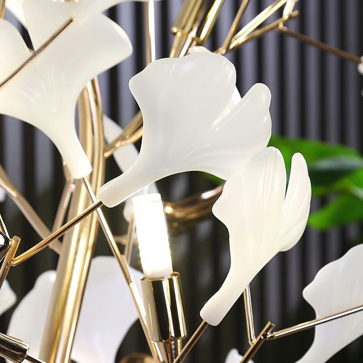 Gingko Leaf Floor Lamp - thebelacan