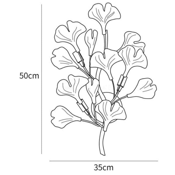 Gingko Wall Sconce - thebelacan