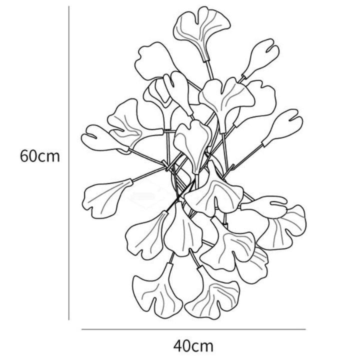 Gingko Wall Sconce - thebelacan